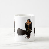 Aplomado Falcon on Glove Kaffeetasse (Mittel)