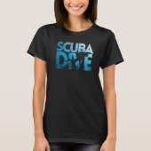 Apnea Diver Freediver Scuba Diver   T-Shirt (Vorderseite)