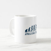 Apnea Evolution Freediver Free Diver Free Diver Kaffeetasse (Vorderseite Links)