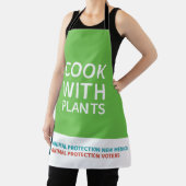 APNM und APV Schürze. Kochen Sie mit Pflanze. Schürze (InSitu)