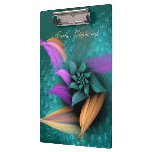 Apo-Blumen-Klemmbrett Klemmbrett (Links)