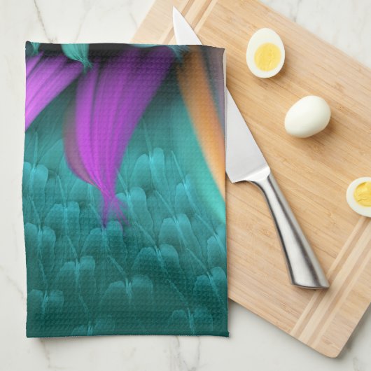 Apo-Blumen-Küchen-Tuch 16" x 24" Küchentuch (Viertel Falte)