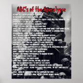 Apocalypse ABC's Poster (Vorne)