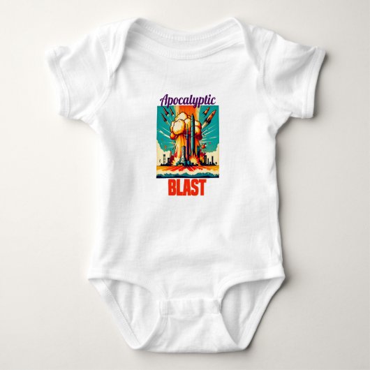 Apocalyptic Blast Baby Strampler (Vorderseite)