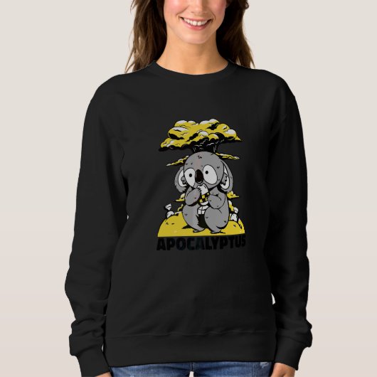 Apocalyptus Koala  Tiere Sweatshirt (Vorderseite)