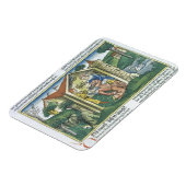 Apocrypha: Tobit is blinded by sparrow's droppings Magnet (Linke Seite)