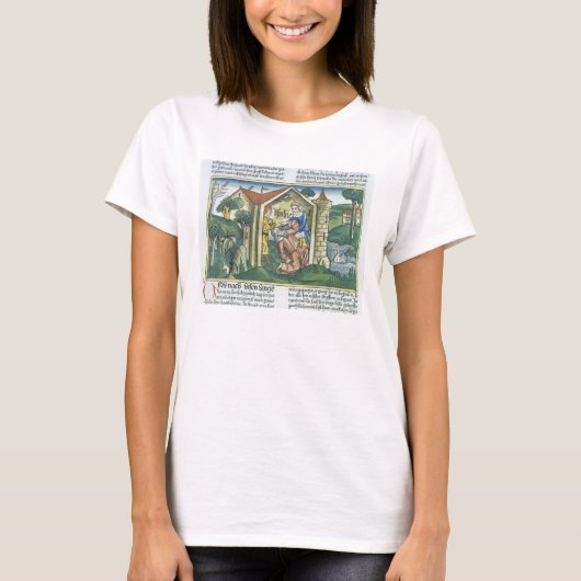 Apocrypha: Tobit is blinded by sparrow's droppings T-Shirt (Vorderseite)
