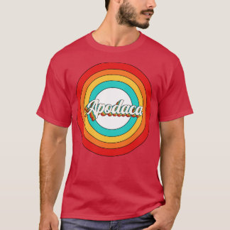 Apodaca Name Shirt Vintag Apodaca Circle