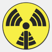 Apodcastalypse Aufkleber! Runder Aufkleber (Vorderseite)