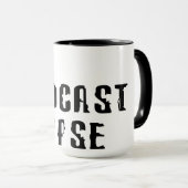 Apodcastalypse Tasse (VorderseiteRechts)
