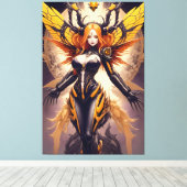 Apoidea - Queen Bee 004 Leinwanddruck (Insitu (Holzboden))