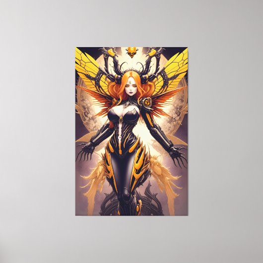 Apoidea - Queen Bee 004 Leinwanddruck (Vorderseite)
