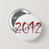 Apokalypse 2012 button (Vorne & Hinten)