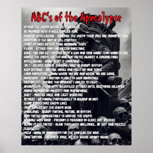 Apokalypse ABC's Poster