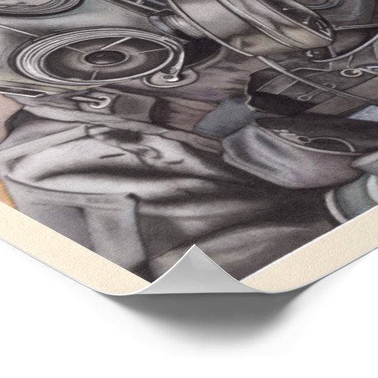 Apokalypse Art Print geeignet für Framing Miranda Poster (Ecke)