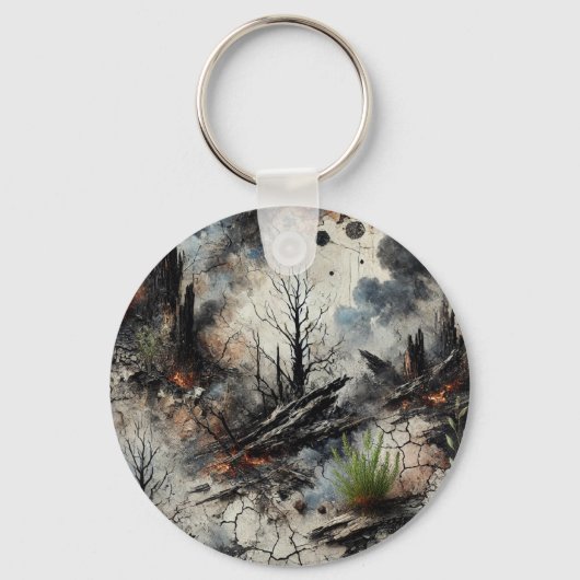 Apokalypse Art Schlüsselanhänger (Rückseite)