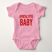 Apokalypse-Baby-Shirt Baby Strampler (Vorderseite)