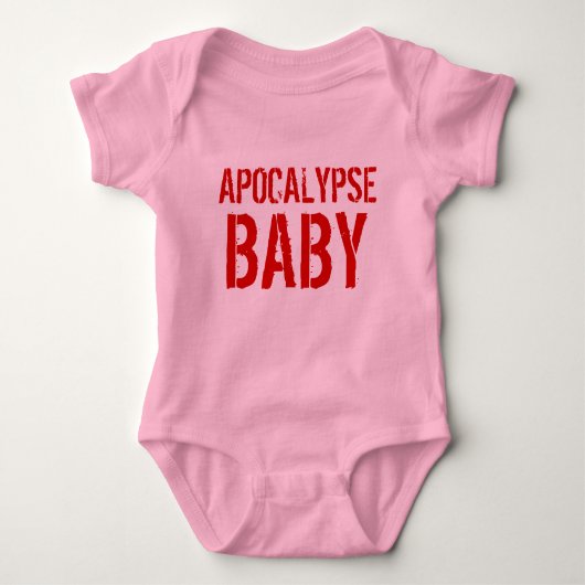 Apokalypse-Baby-Shirt Baby Strampler (Vorderseite)