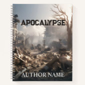 Apokalypse-Buchabdeckung Inspiration-Notebook Notizblock (Vorderseite)