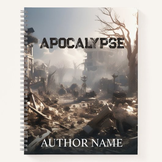 Apokalypse-Buchabdeckung Inspiration-Notebook Notizblock (Vorderseite)