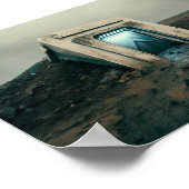 Apokalypse Bunker in Wasteland Poster (Ecke)