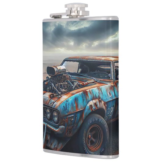 Apokalypse Classic Chevy Camaro Flachmann (Links)