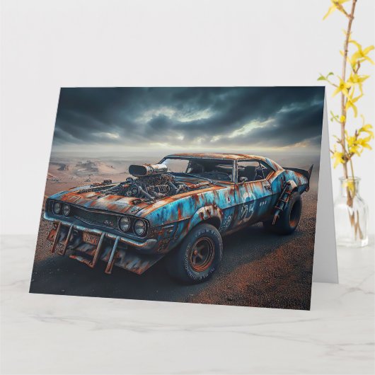 Apokalypse Classic Chevy Camaro Karte (Gelbe Blume)