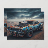 Apokalypse Classic Chevy Camaro Postkarte (Vorne/Hinten)