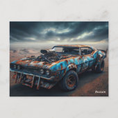 Apokalypse Classic Chevy Camaro Postkarte (Rückseite)