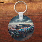 Apokalypse Classic Chevy Camaro Schlüsselanhänger (Rückseite)