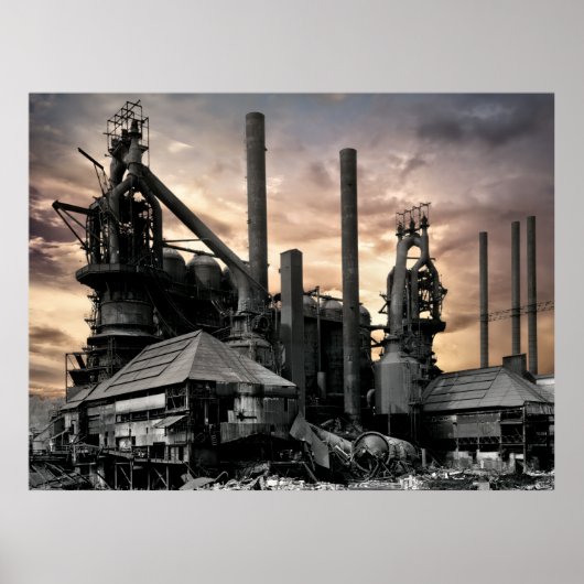 Apokalypse der Industrieposten Poster (Vorne)