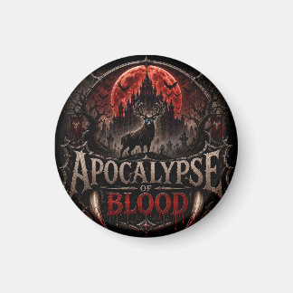 Apokalypse des Blut Horror Magnet