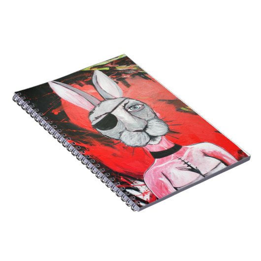 Apokalypse-Häschen-Freund-Notizbuch Notizblock (Rechte Seite)