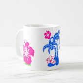 apokalypse Hawaii Kaffeetasse (Vorderseite Links)