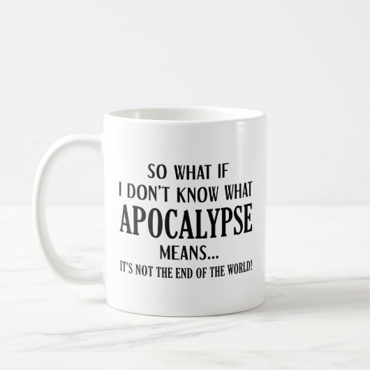 Apokalypse Kaffeetasse (Links)