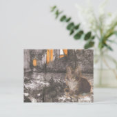 Apokalypse Kitty Postkarte (Stehend Vorderseite)