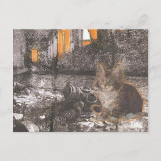 Apokalypse Kitty Postkarte