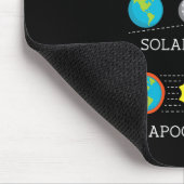 Apokalypse Lunar Solar Eclipse Space Mousepad (Ecke)