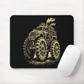 Apokalypse-Monstertruck-Abenteuer Mousepad (Mit Mouse)
