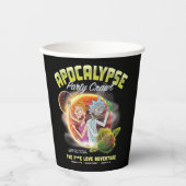Apokalypse Party Crawl Pappbecher (Vorderseite)