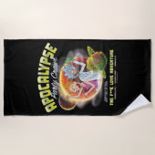 Apokalypse Party Crawl Strandtuch (Vorderseite)