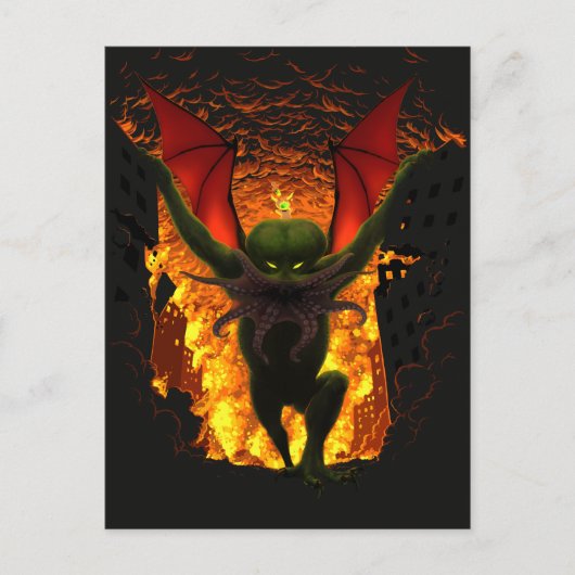 Apokalypse-Postkarten fahren Postkarte (Vorderseite)