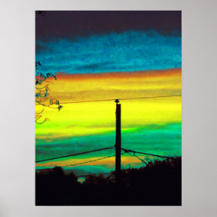 Apokalypse Sunset Poster