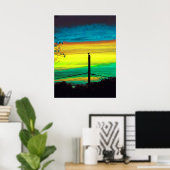 Apokalypse Sunset Poster (Heimbüro)
