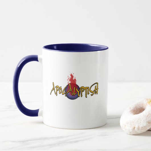 Apokalypse-Tasse Tasse (Mit Donut)