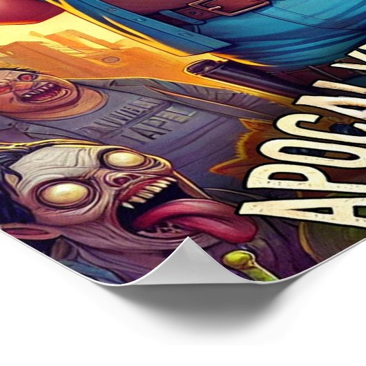 Apokalypse Überleben für das Durchschnittliche Typ Poster (Ecke)