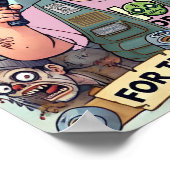 Apokalypse Überleben für das Typ-Poster Poster (Ecke)
