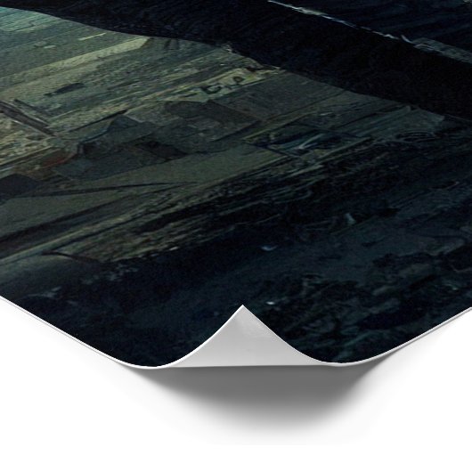 Apokalypse verliert Zivilisation Zukunft dystopisc Poster (Ecke)