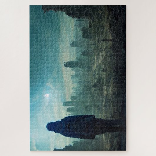 Apokalypse verliert Zivilisation Zukunft dystopisc Puzzle (Vertikal)