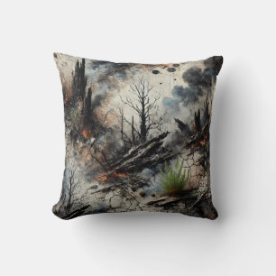Apokalyptische Art Throw Kissen
